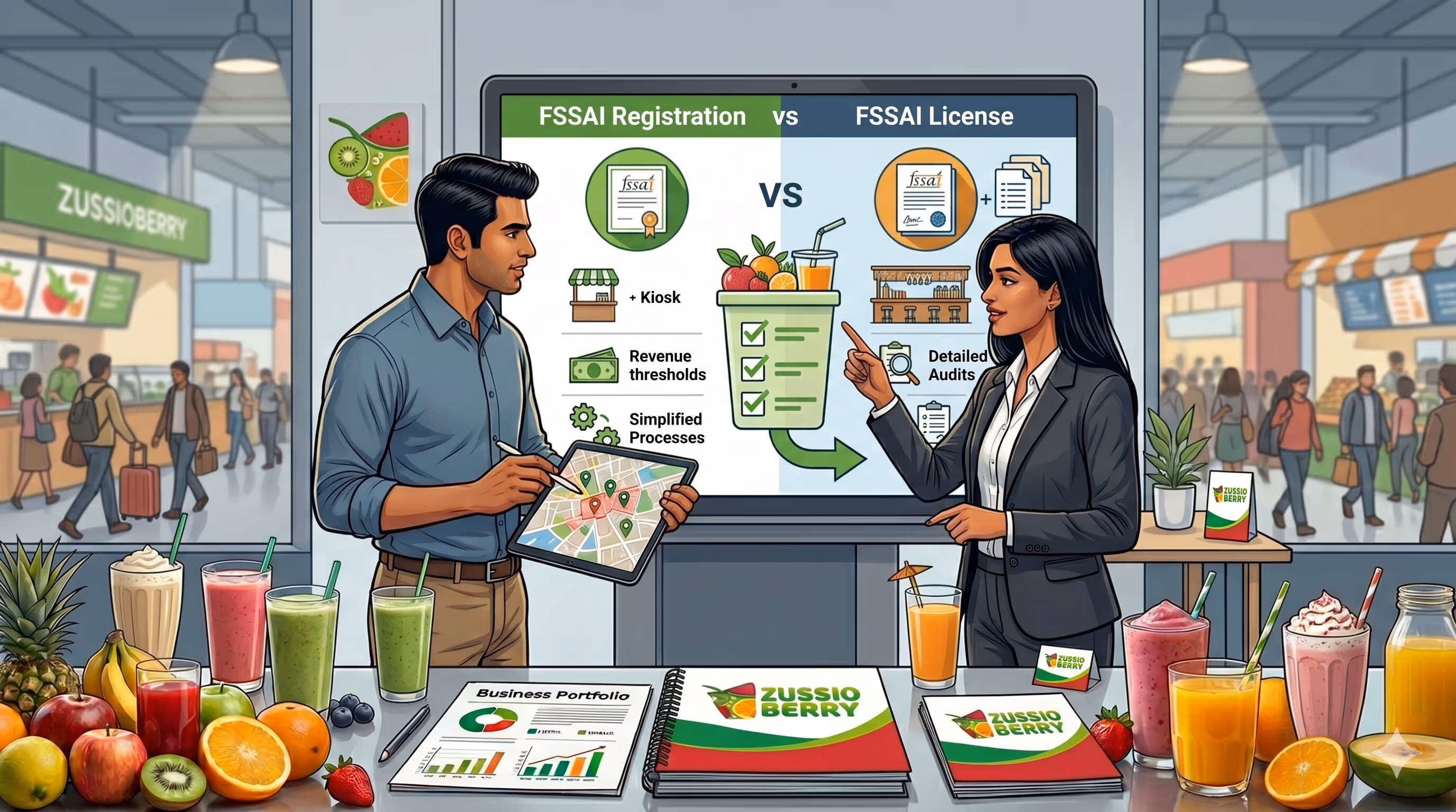 FSSAI Registration vs FSSAI License: What Does a Juice Bar in India Actually Need?
